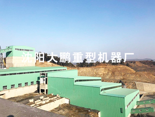 Site arrangement of a large iron mine in fushun